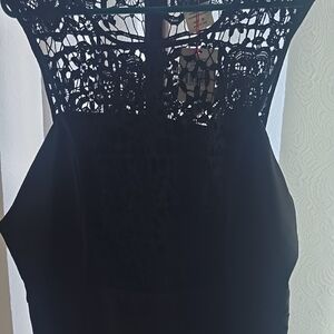 Black Lace Dress New